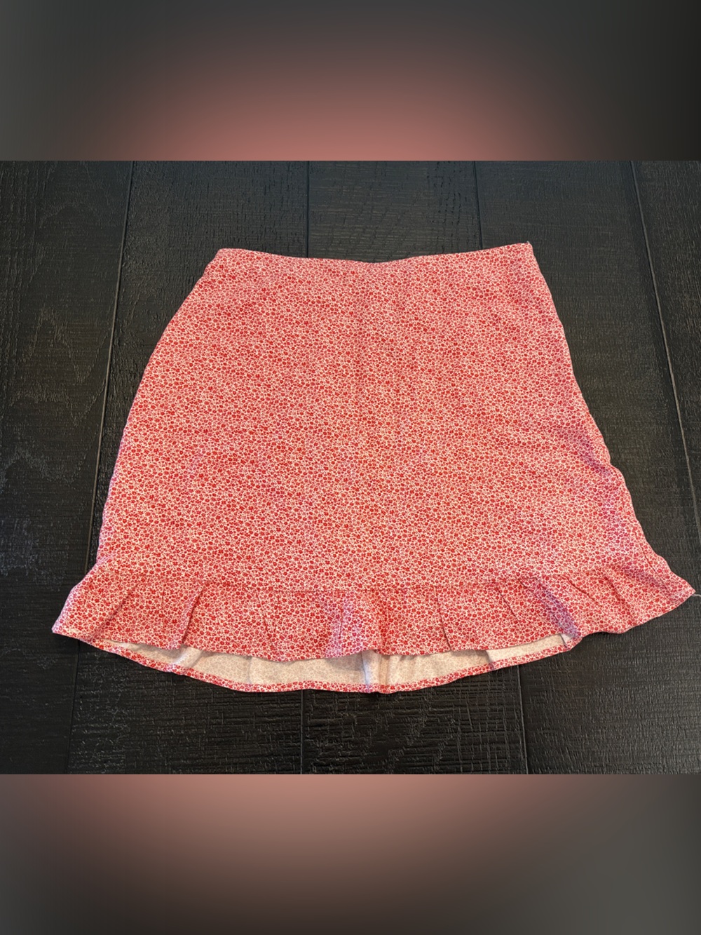 Abercrombie & Fitch Pink Mini Skirt with Ruffle Hem NWT